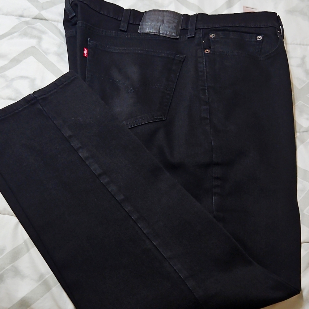 Levi's 532 40Wx30l Black Jeans